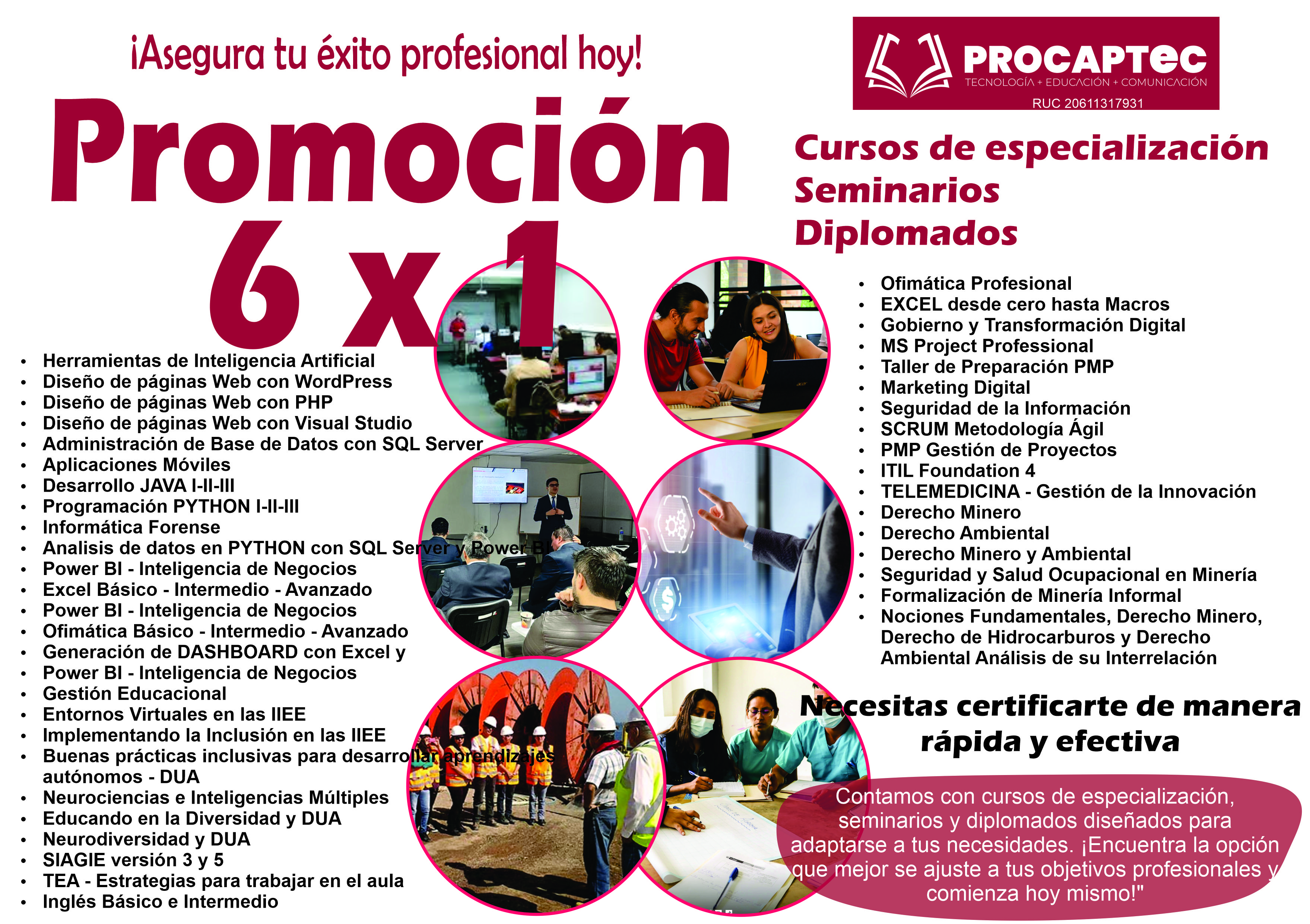 Promoción o anuncio