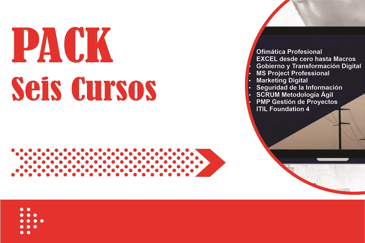 Promoción 6×1 en cursos de especialización